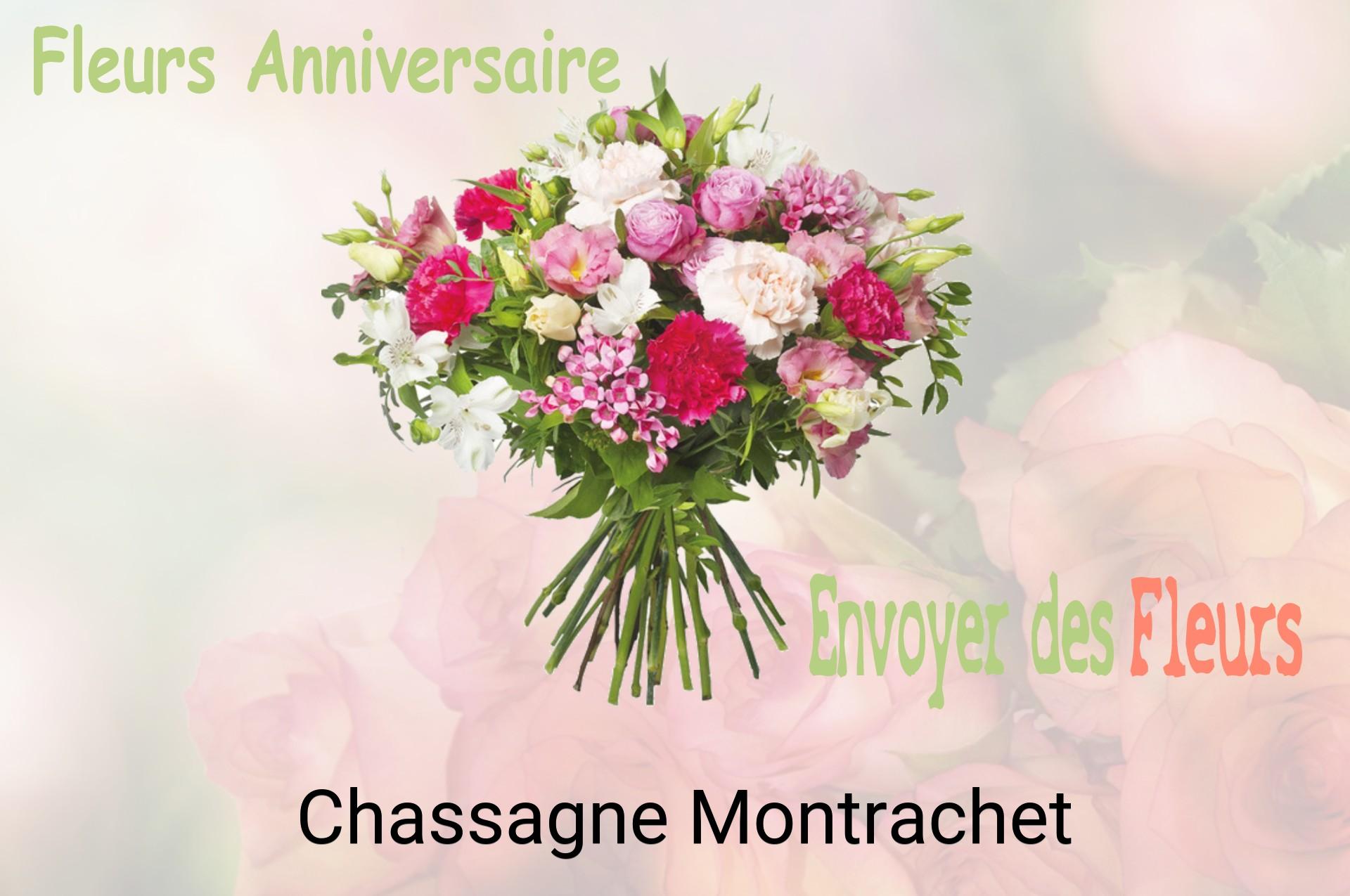 Bouquet de fleurs d’anniversaire livré à Chassagne-Montrachet
