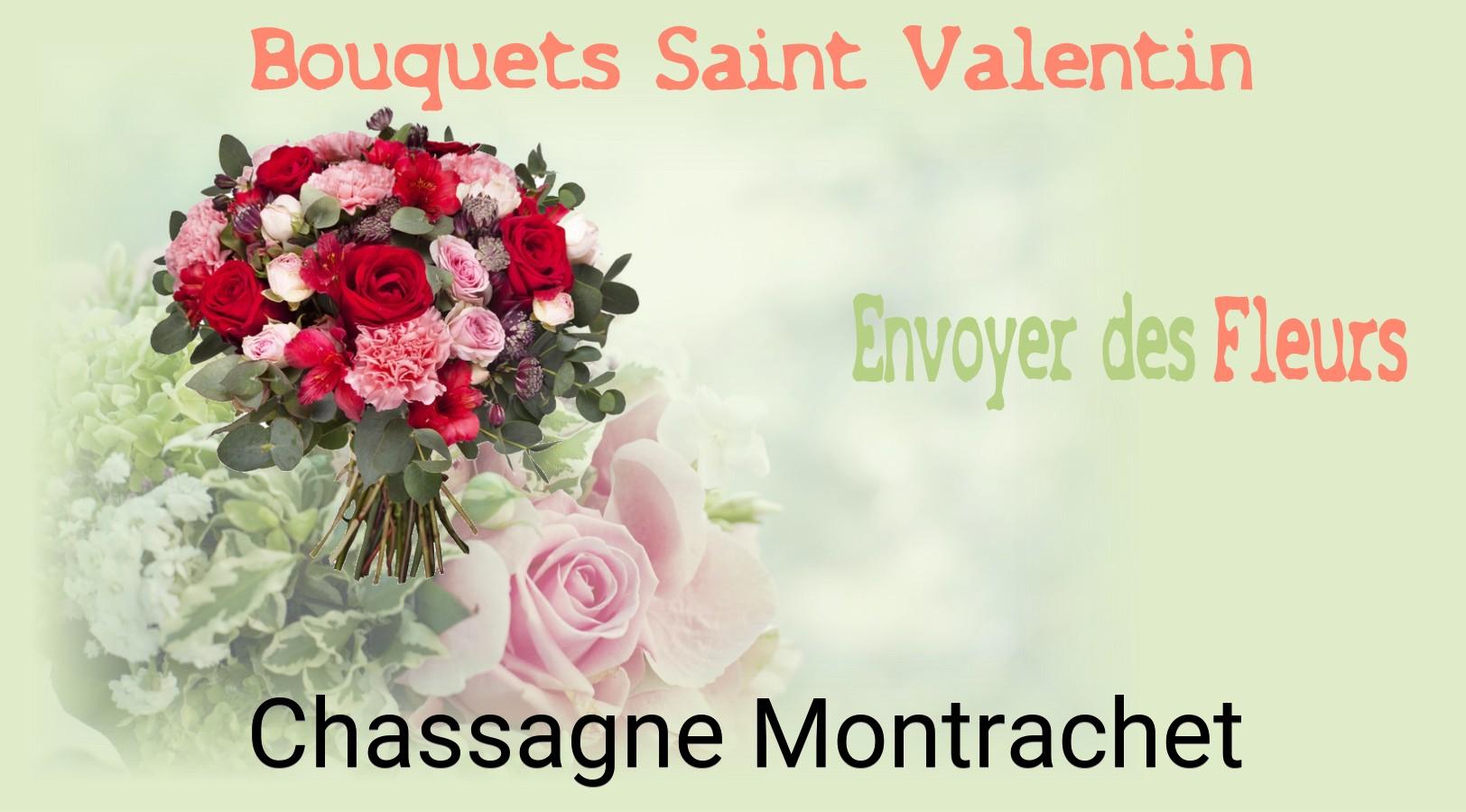 Roses de Saint-Valentin livrées à Chassagne-Montrachet